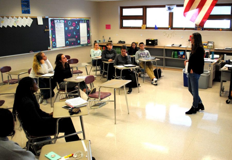 Spring-Ford teacher Desiree Keppler teaches the first-year course “Strategies for College Success,” which helps students prepare for life on a college campus. 