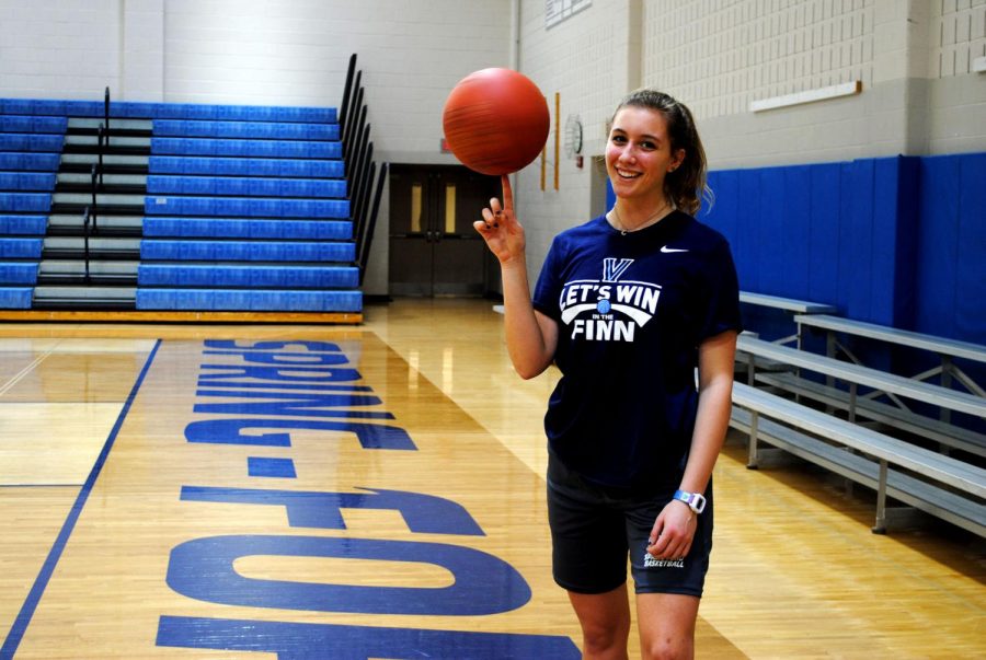 Senior Olivia Olsen has excelled on the basketball and volleyball courts at Spring-Ford. 