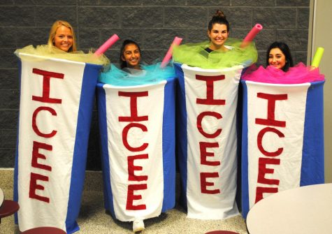 Students dress up as Icees for Dress Alike Day on Tuesday. 