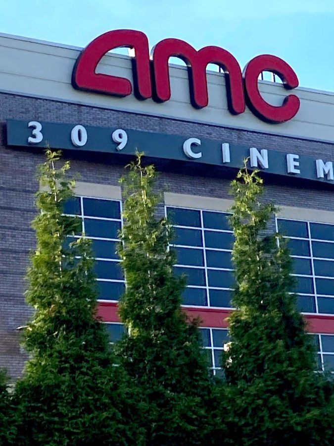 An AMC movie theater is pictured as the industry prepares for the Summer Movie 
Season. 