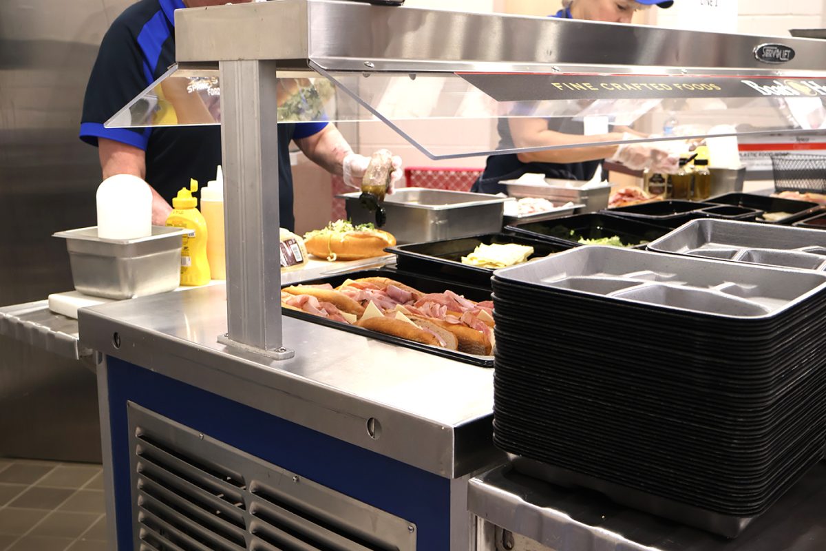 The newest addition to the Spring-Ford High School Cafeteria -- The Board’s Head Premium Deli -- has been a big hit with students and faculty this year. / Staff Photo
