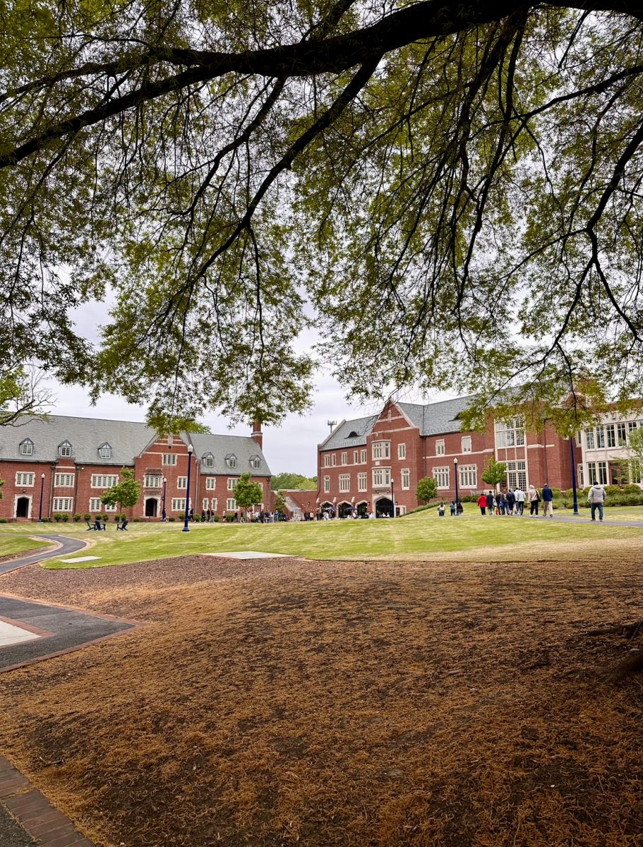 The University of Richmond’s campus is pictured during a recent college visit. 