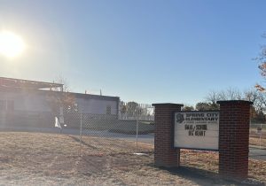 Spring City Elementary, closed this school year for renovations, is building an addition.  