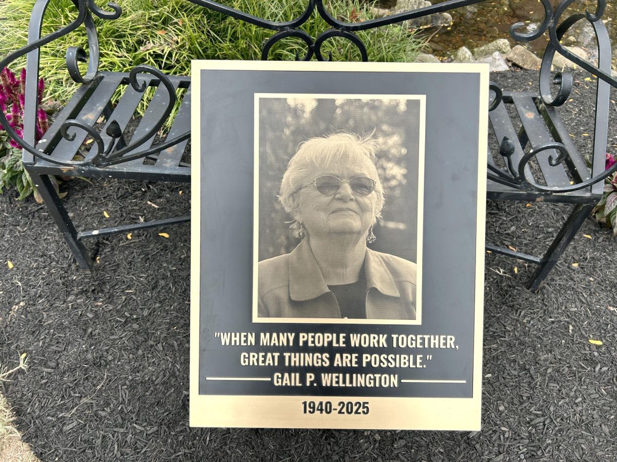 Spring-Ford honored area resident Gail Wellington by renaming the arboretum located behind the Ninth-Grade Center in her honor during Homecoming festivities Oct. 11. 